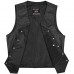 ARD Champs™ Men's Motorcycle Vest Genuine Cowhide Leather Black Style 950